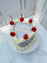 Vintage Cake Corazón