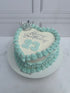 Vintage Cake Corazón