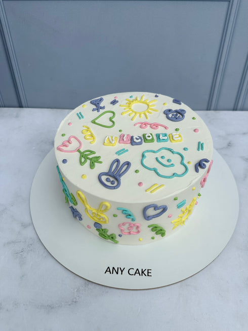 Sketch Cake