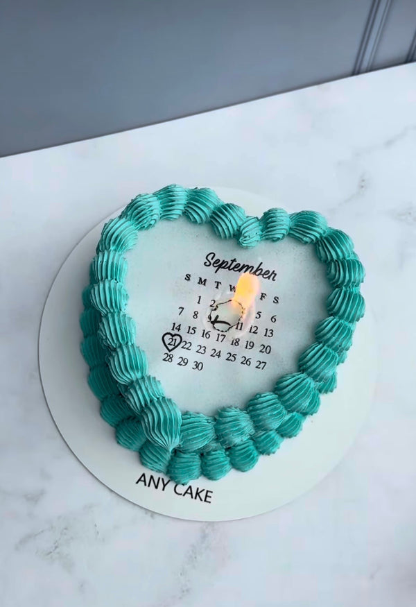 Burn Cake Corazón