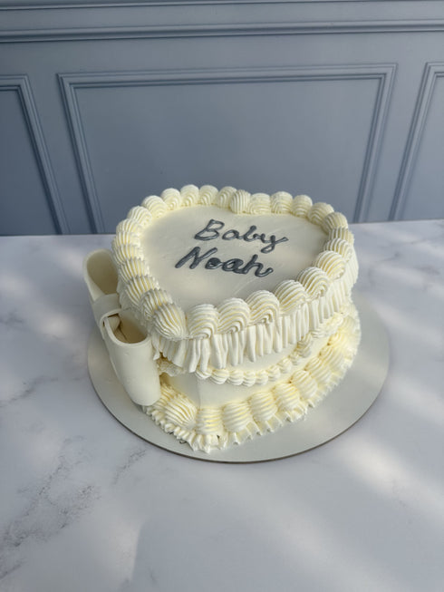 Vintage Cake Corazón