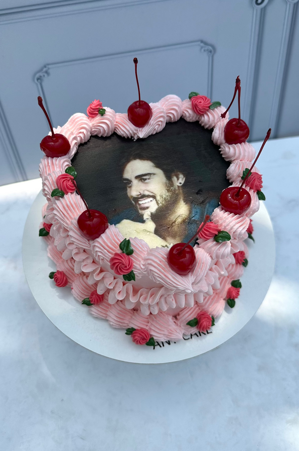Photo Cake Corazón